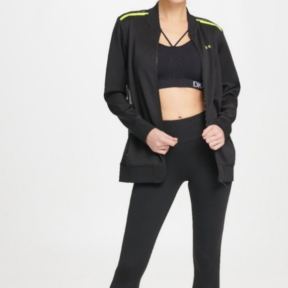 Dkny Jackets & Blazers - DKNY Sport Mesh Bomber Jacket NWOT